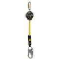 Latitude Pro Arc Flash 10' Single SRL-P: Steel Carabiner, Snap Hook