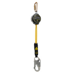 Latitude Pro Arc Flash 10' Single SRL-P: Steel Carabiner, Snap Hook