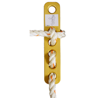 1710 - Rope termination plate for 5/8" rope lifelines