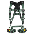 FT-1910 1D Standard Non-Belted Full Body Harness, Quick-Connect Leg Adjustment