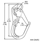 69 - Locking Rebar Snap Hook