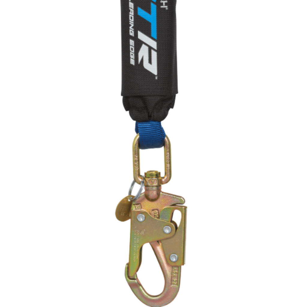 FallTech CTR SRL galvanized steel cable with locking snap hook