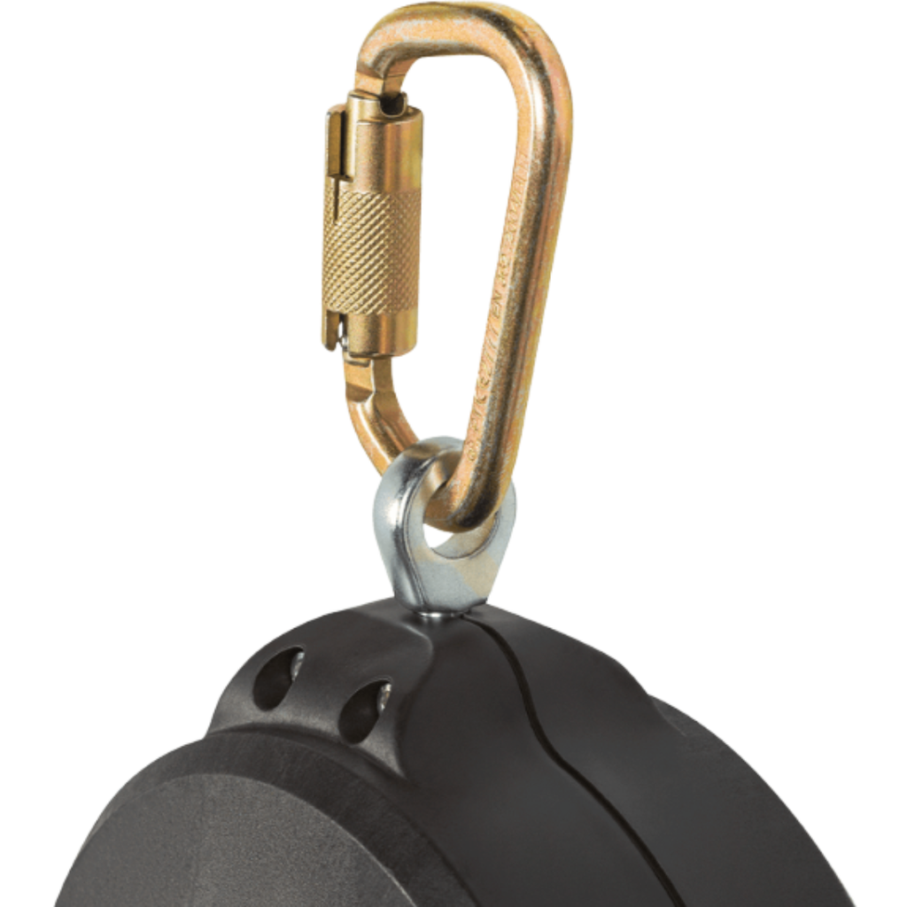 FallTech CTR SRL top swivel connector close-up