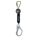 6' DuraTech® Mini Class 1 Personal SRL-P with Steel Rebar Hook, Includes Steel Dorsal Connecting Carabiner