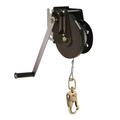 FallTech Materials Winch for Tripods and Davits with Galvanized Steel Cable