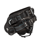 FallTech FT-Lineman Pro quick-connect body belt side view with hardware