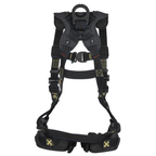 FallTech FT-Arc Flash 2D climbing harness front view with leg straps