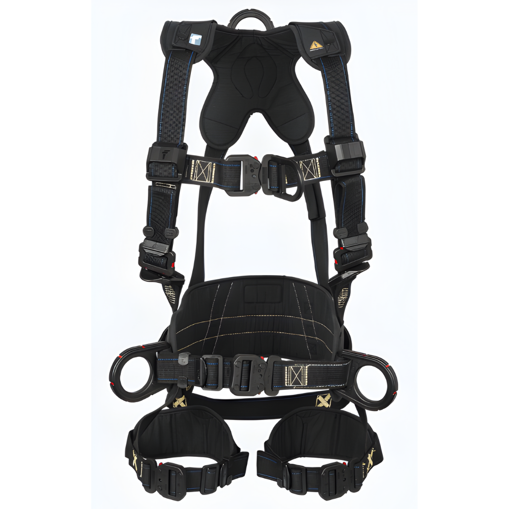 FallTech FT-Arc Flash 4D climbing harness rear view with back D-ring
