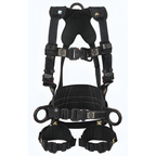FallTech FT-Arc Flash 4D climbing harness rear view with back D-ring