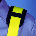 French Creek A harness shoulder pad close-up showing moisture wicking foam