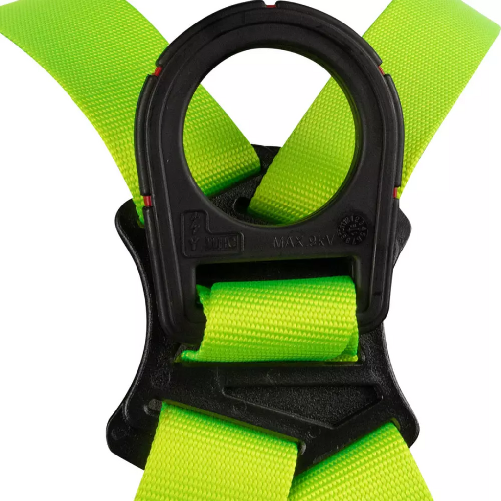 SW77125-UT-QC - Arc Flash Dielectric Pull-Over/Cross-Chest Harness with Quick-Connect Legs