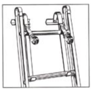 Ladder Hook: with Wheel